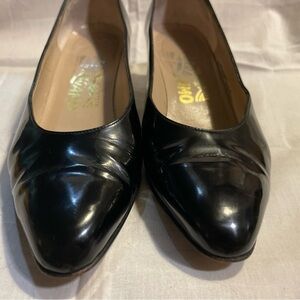 Salvatore Ferragamo Black Flats